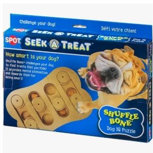 Spot Seek-A-Treat Shuffle Bone Dog Toy